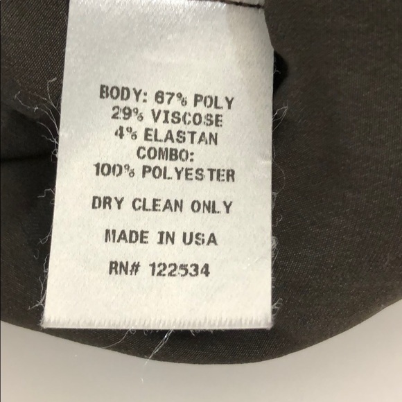 “Layered” Brown sweater and satin top - Picture 5 of 5